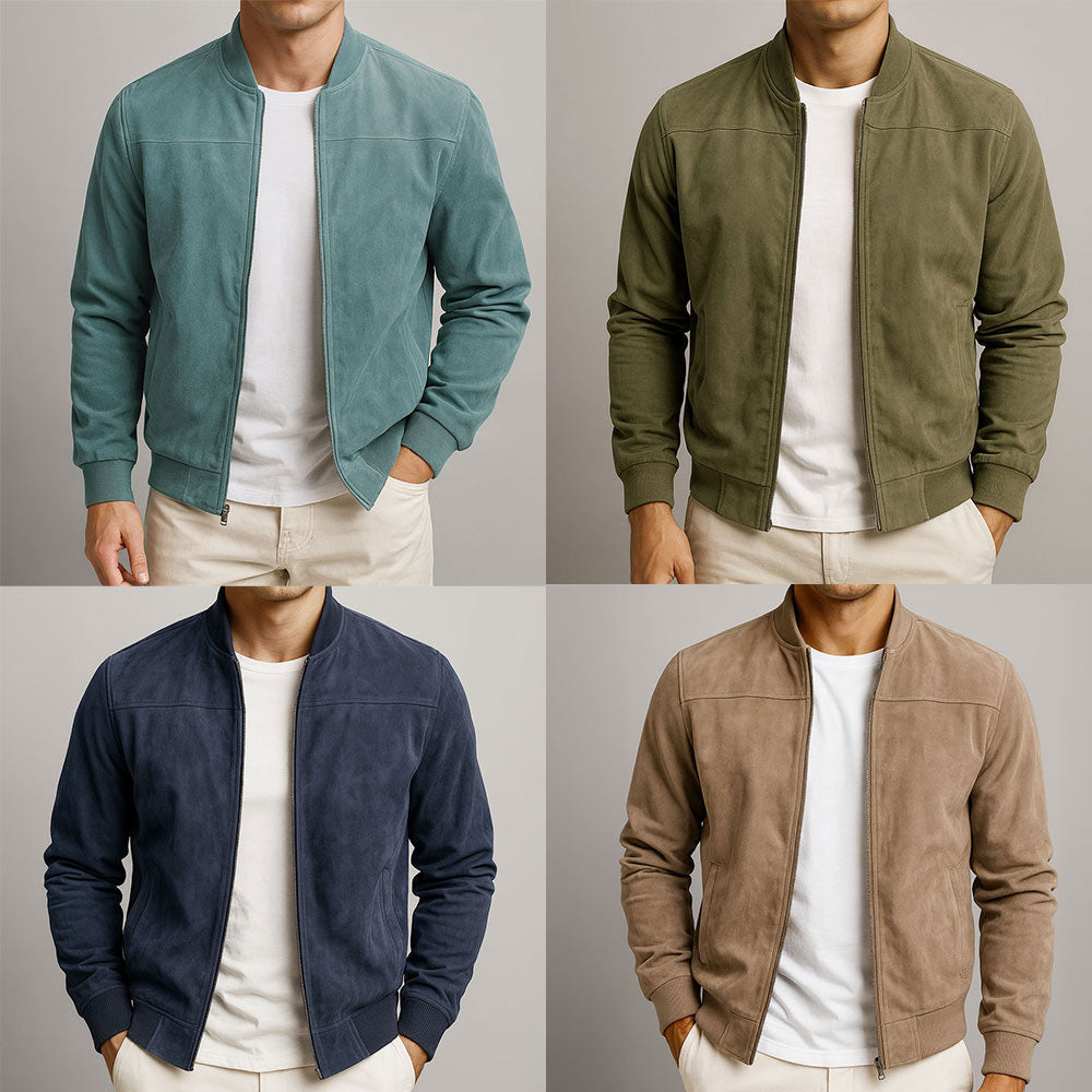 Sevanno | Urban Suede Leather Jacket