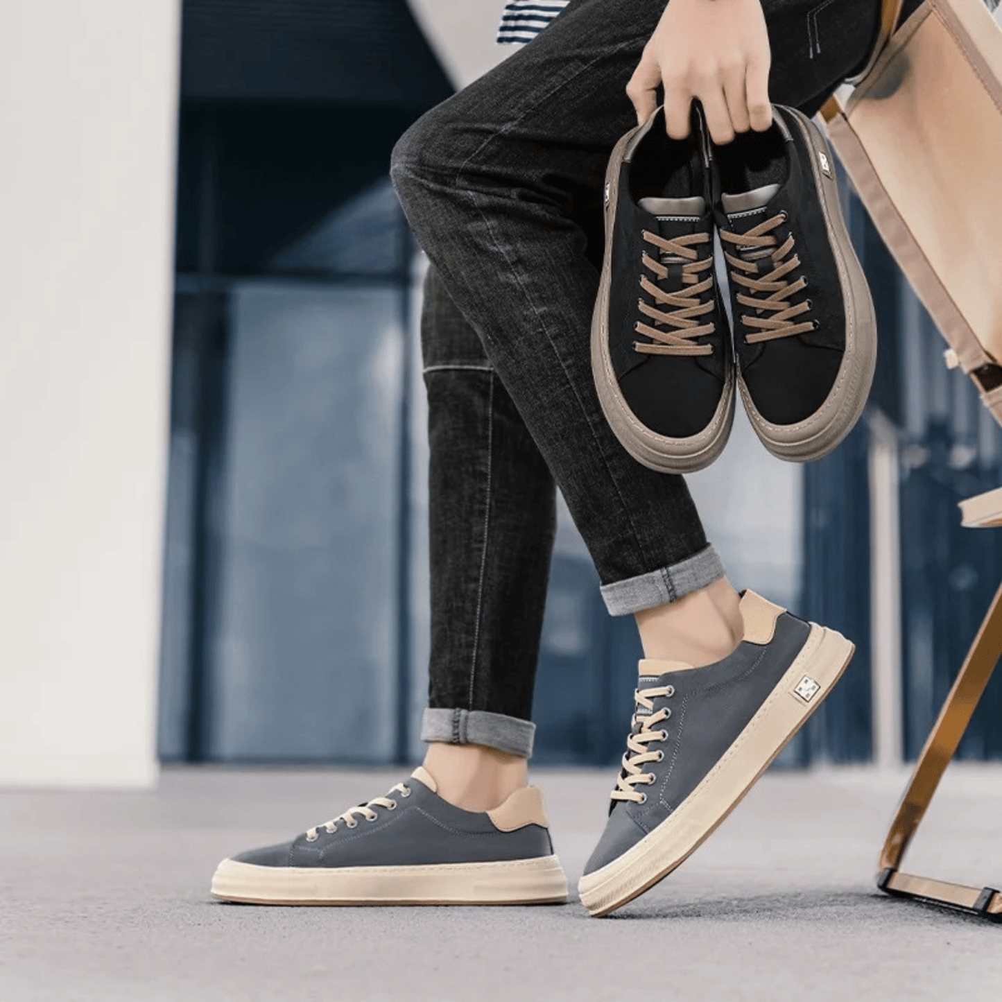 Sevanno | Men’s Canvas Sneakers