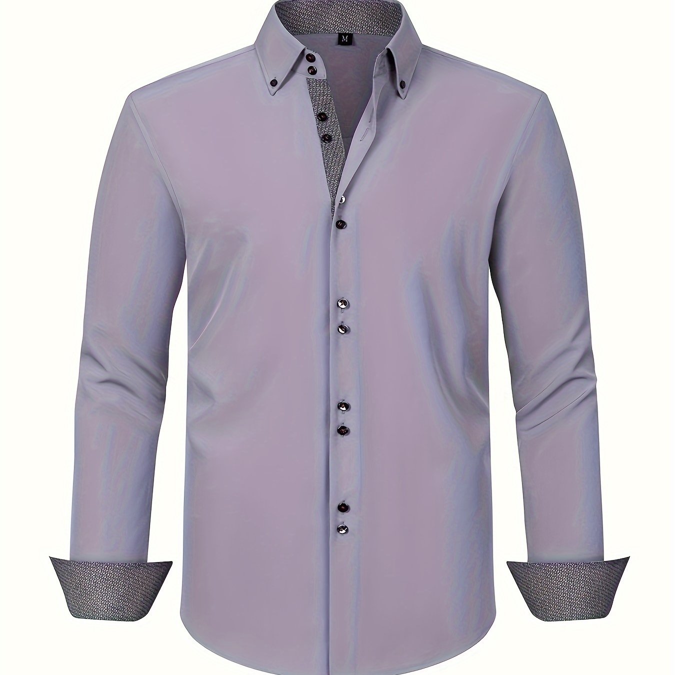 Alberto | Lightweight Elegant Shirt with Contrast Details
