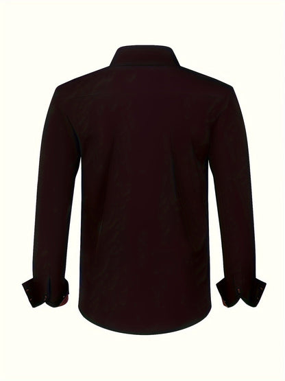 Alberto | Lightweight Elegant Shirt with Contrast Details
