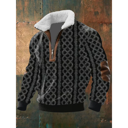 Sevanno | High-Neck Fleece Sweater