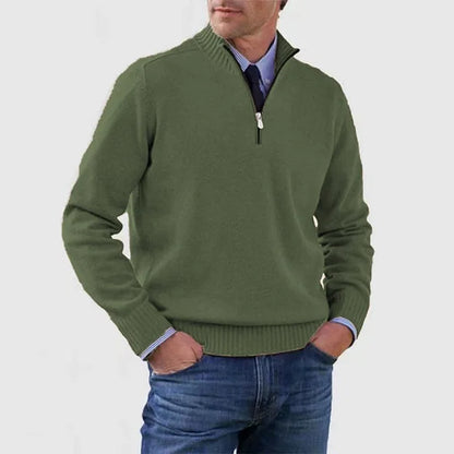 Sevanno | Elegant Men’s Half-Zip Sweater