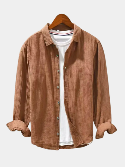 Sevanno | Elegant Silky-Soft Cotton Shirt