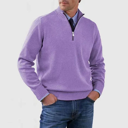 Sevanno | Elegant Men’s Half-Zip Sweater