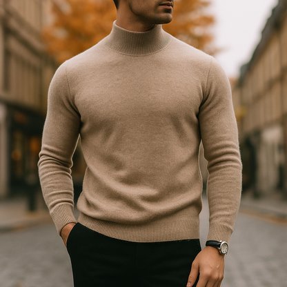 Sevanno | Men’s Wool Collar Sweater