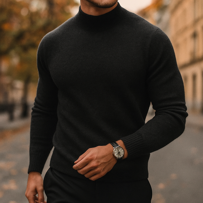 Sevanno | Men’s Wool Collar Sweater