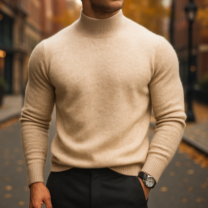 Sevanno | Men’s Wool Collar Sweater