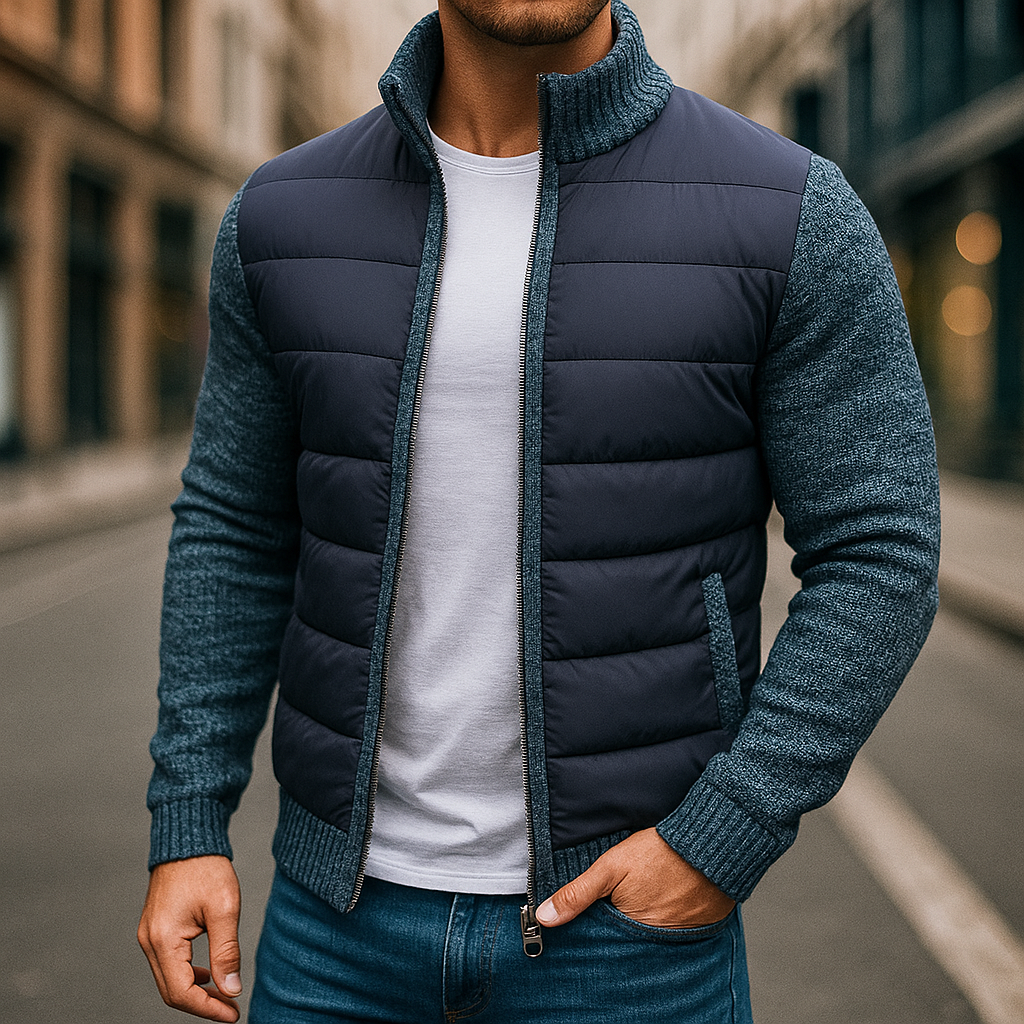 Sevanno | Elegant Men’s Puffer Jacket