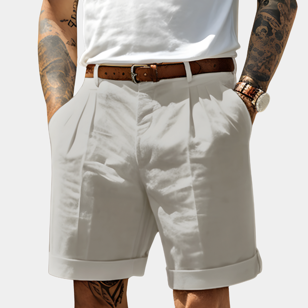 Sevanno | Elegant Breathable Cotton Bermuda Shorts