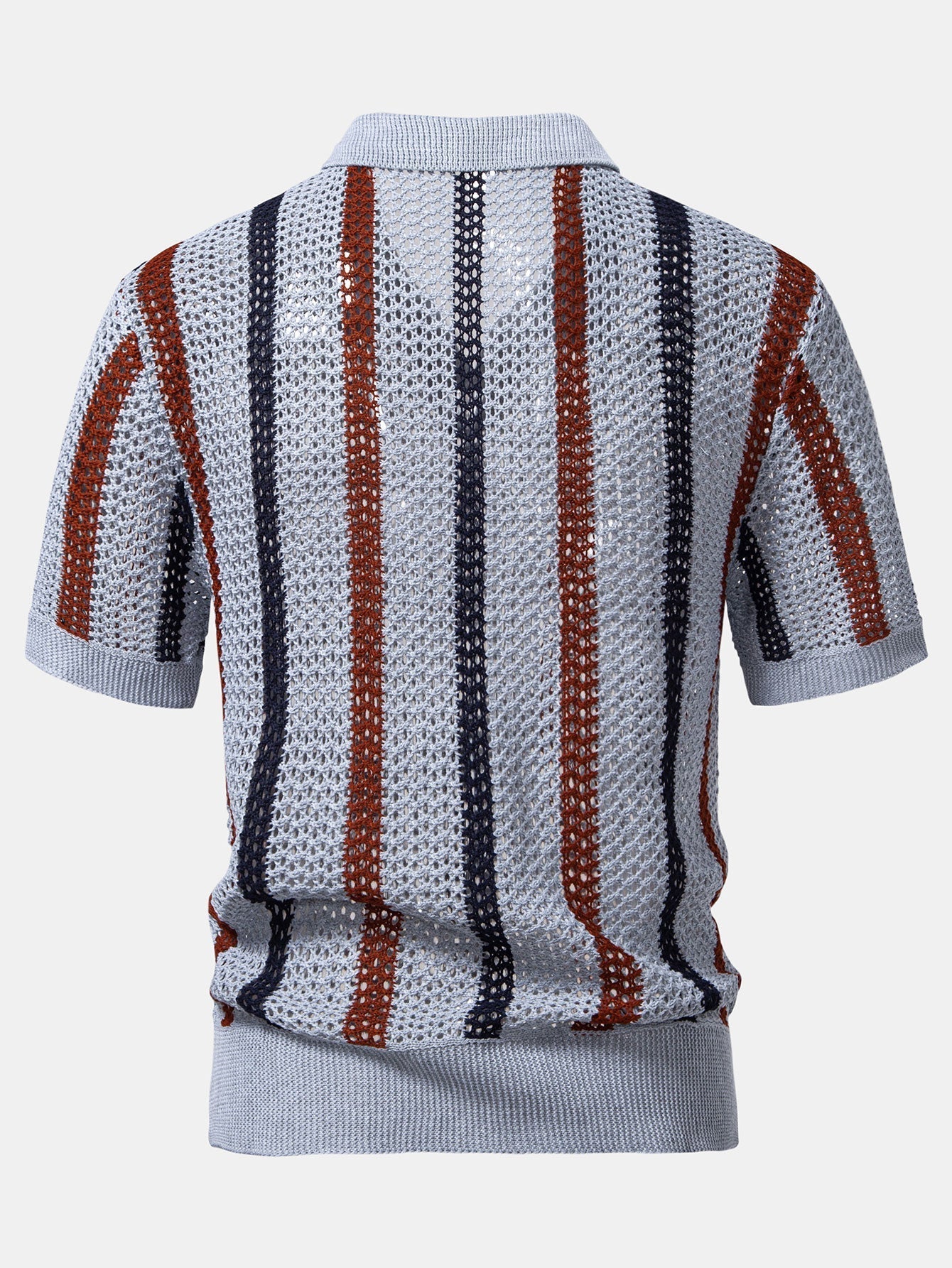 Sevanno | Crochet Polo & Straight Linen Trousers