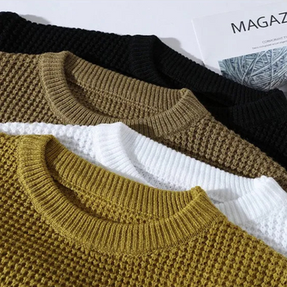 Sevanno | Premium Honeycomb-Knit Sweater