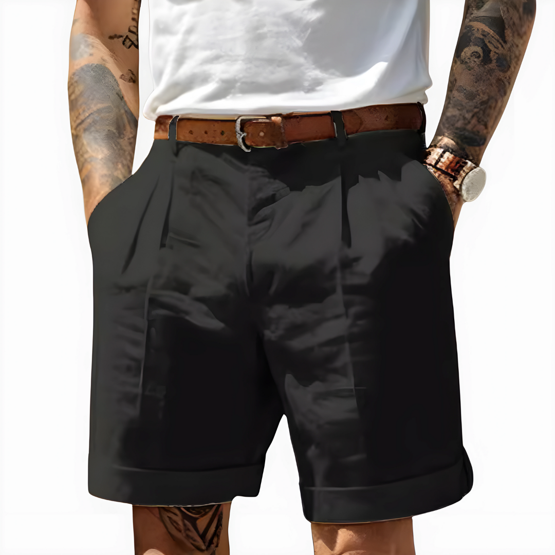 Sevanno | Elegant Breathable Cotton Bermuda Shorts