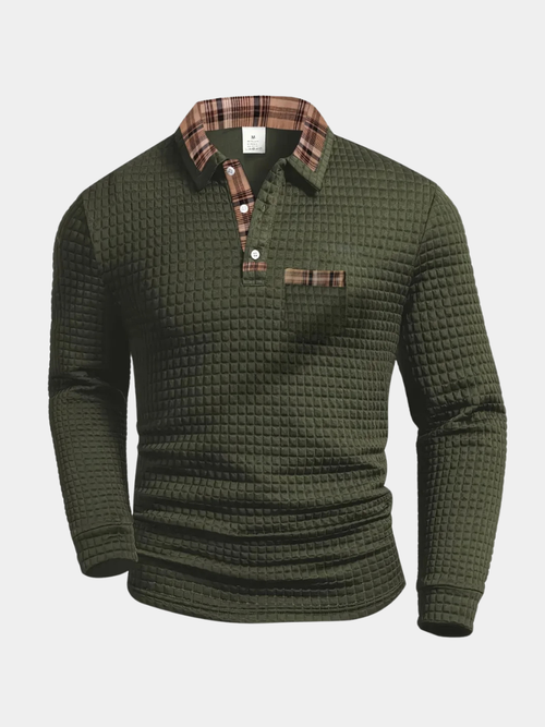 Sevanno | Plaid Polo