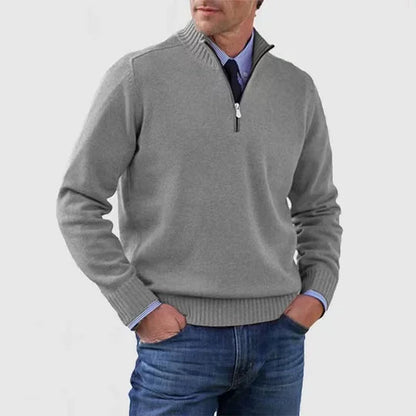 Sevanno | Elegant Men’s Half-Zip Sweater