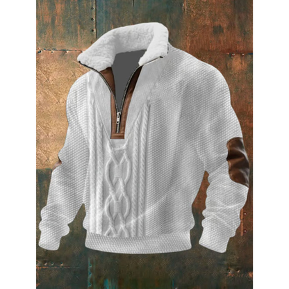 Sevanno | High-Neck Fleece Sweater