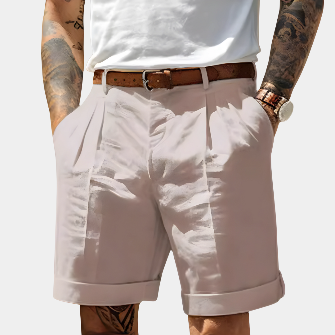 Sevanno | Elegant Breathable Cotton Bermuda Shorts