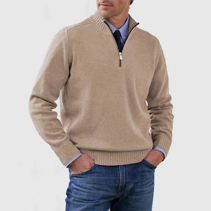 Sevanno | Elegant Men’s Half-Zip Sweater