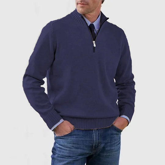 Sevanno | Elegant Men’s Half-Zip Sweater