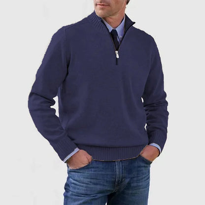 Sevanno | Elegant Men’s Half-Zip Sweater