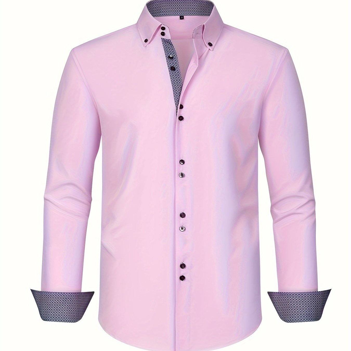 Alberto | Lightweight Elegant Shirt with Contrast Details