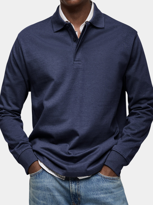 Sevanno | Luxury Long-Sleeve Polo
