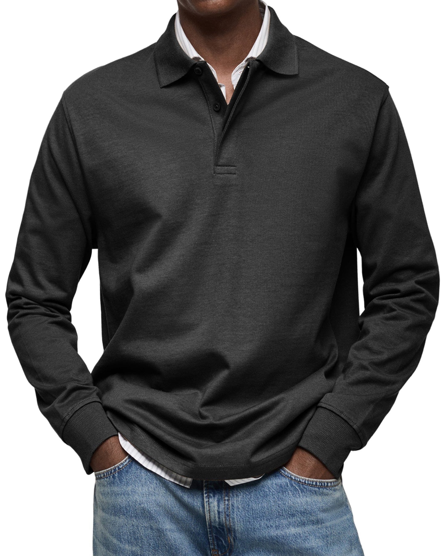 Sevanno | Luxury Long-Sleeve Polo
