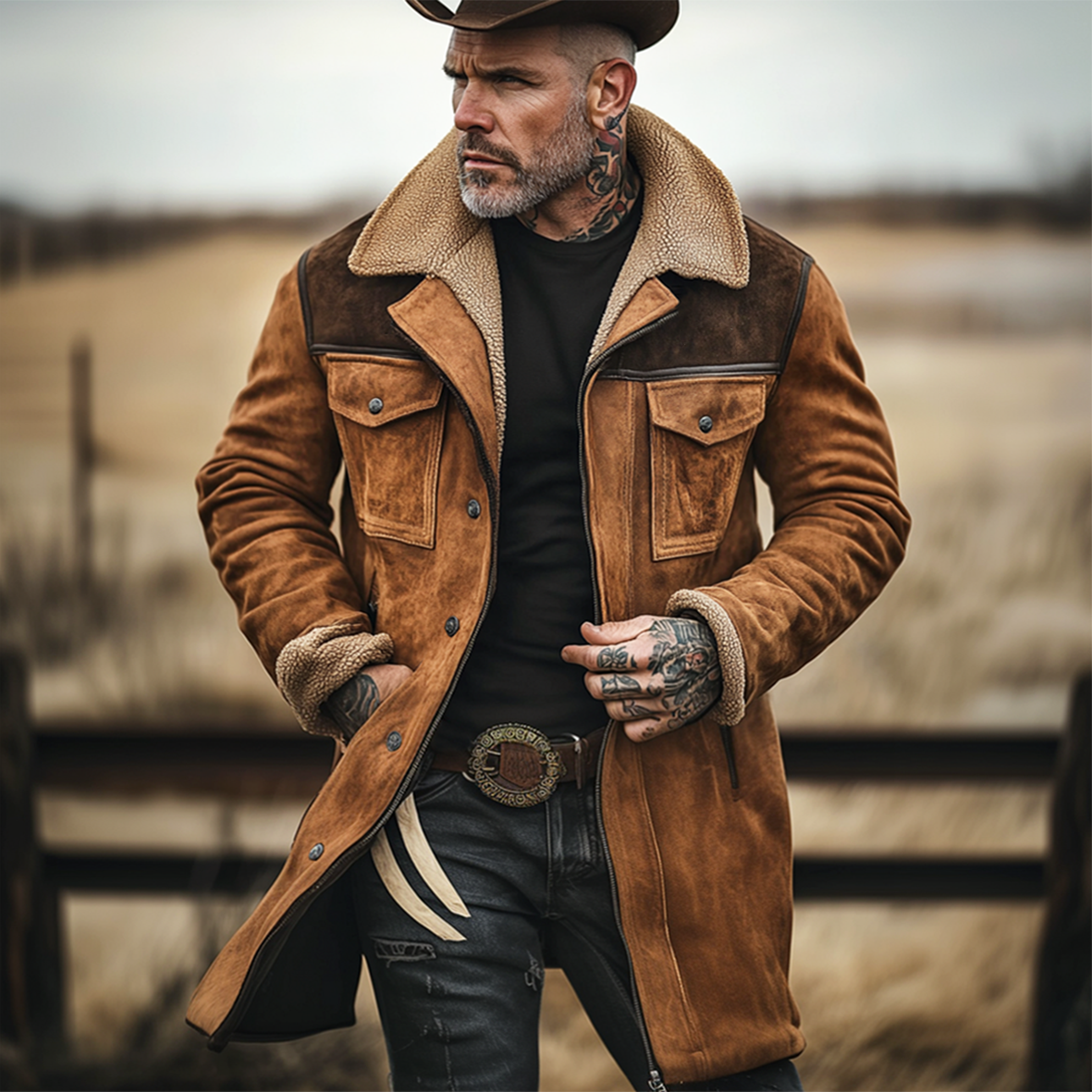 Sevanno | Classic Men’s Long Coat