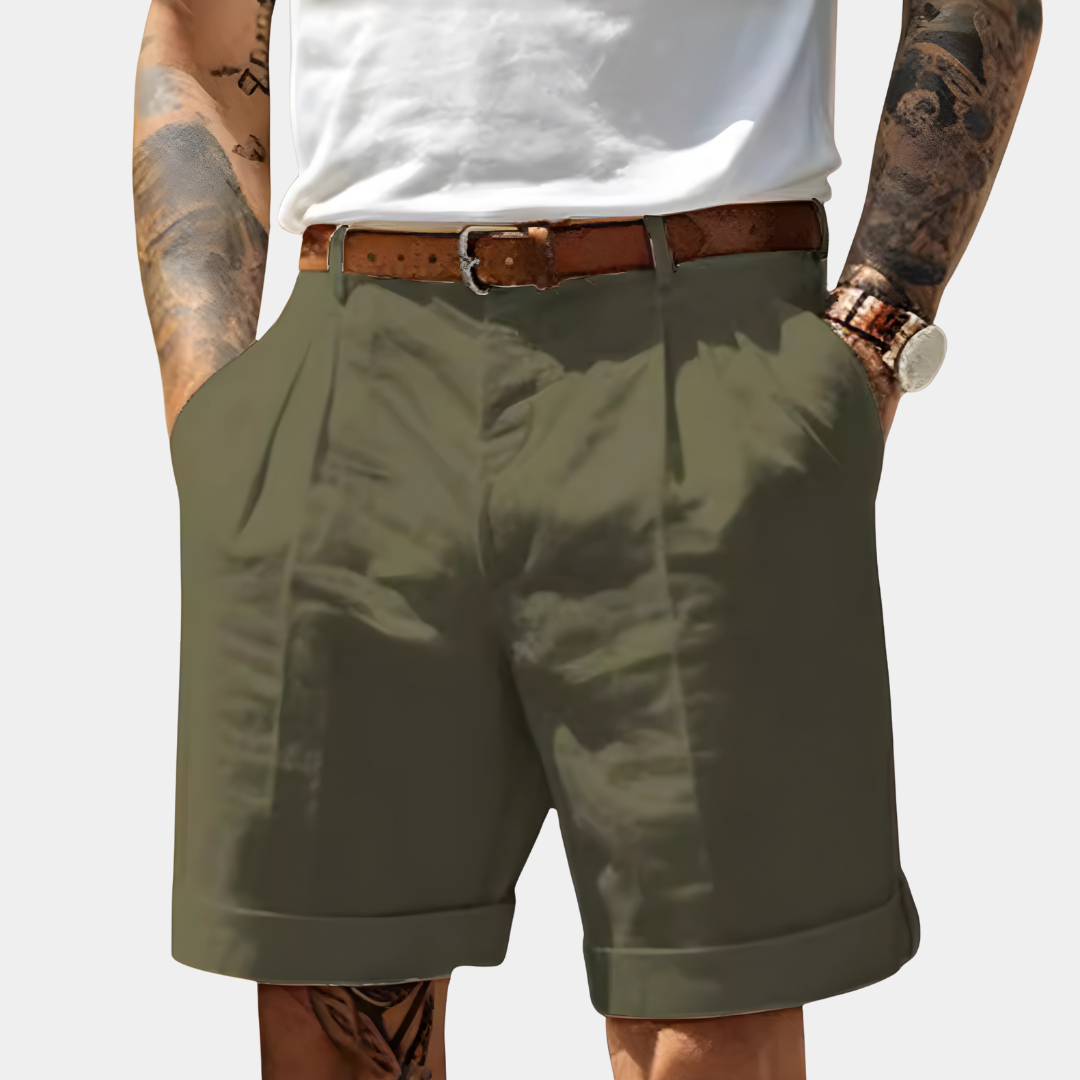Sevanno | Elegant Breathable Cotton Bermuda Shorts