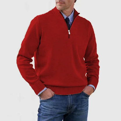 Sevanno | Elegant Men’s Half-Zip Sweater