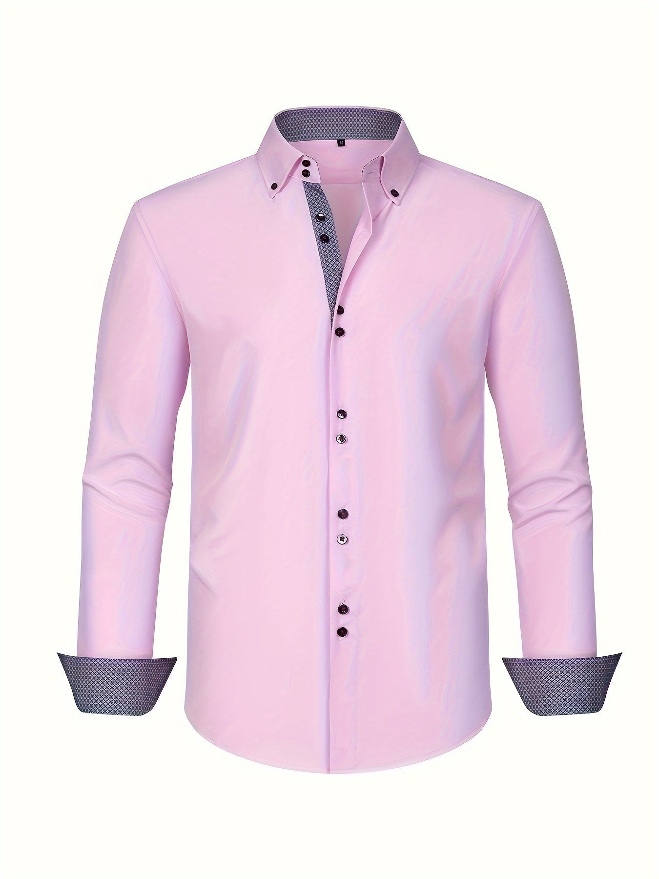 Alberto | Lightweight Elegant Shirt with Contrast Details