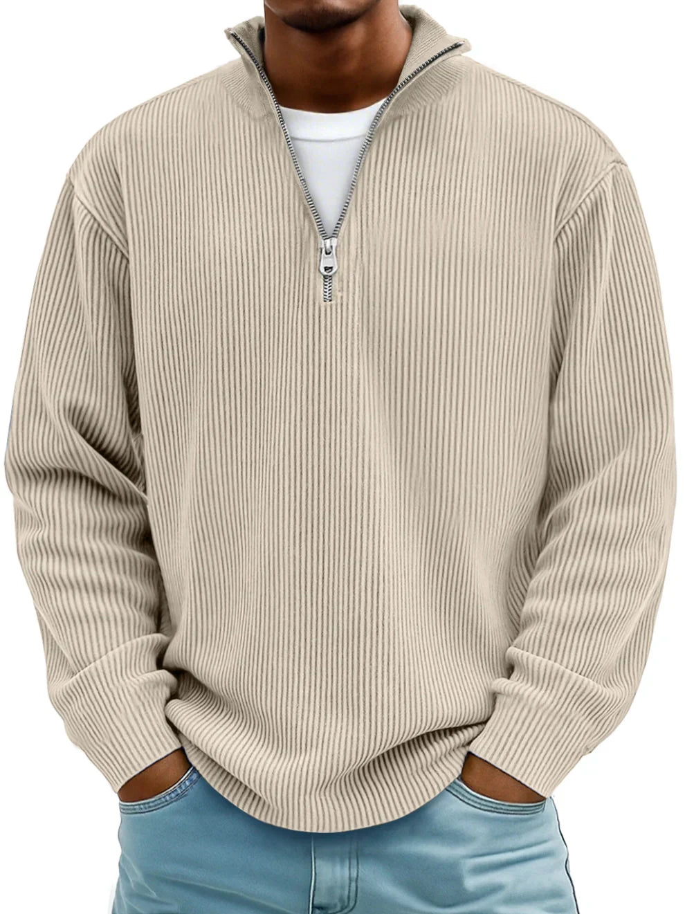 Sevanno | Trendy Men’s Half-Zip Sweater
