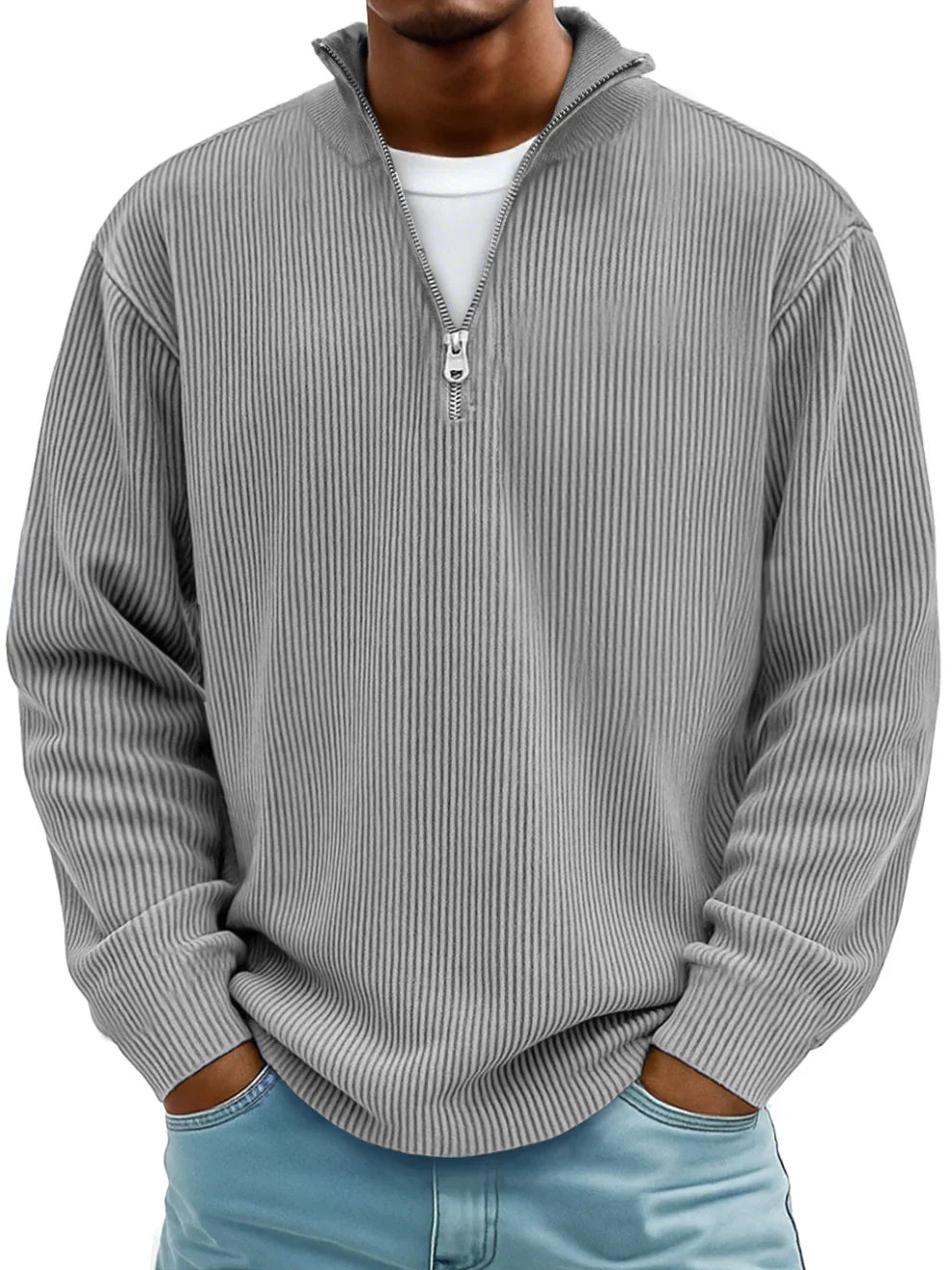 Sevanno | Trendy Men’s Half-Zip Sweater