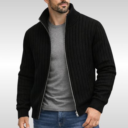 Sevanno | Classic Elegant Zip Cardigan