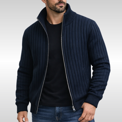 Sevanno | Classic Elegant Zip Cardigan