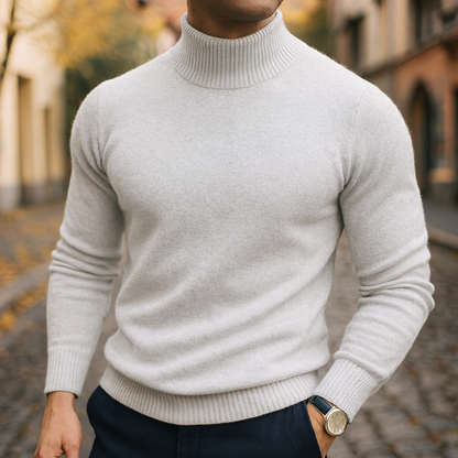 Sevanno | Men’s Wool Collar Sweater