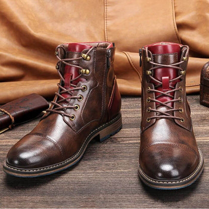 Sevanno | Oxford Ankle Boots