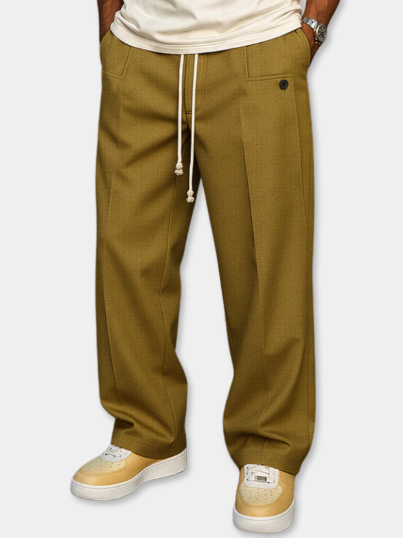 Sevanno | Elegant Drawstring Trousers