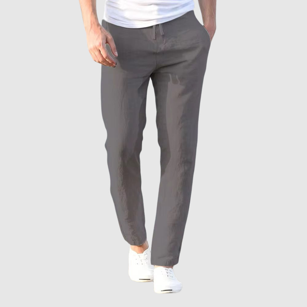 Beniamino | Lightweight Linen Trousers