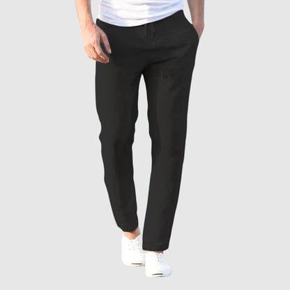 Beniamino | Lightweight Linen Trousers