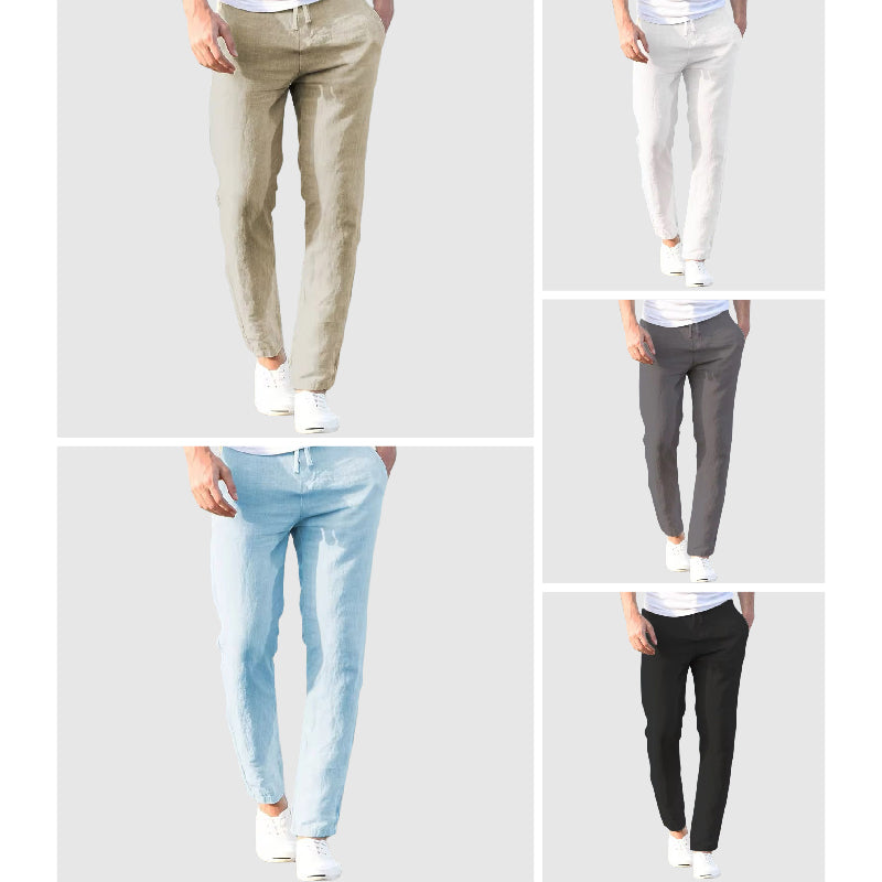 Beniamino | Lightweight Linen Trousers