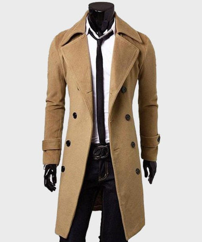 Sevanno | Double-Breasted Wool Coat