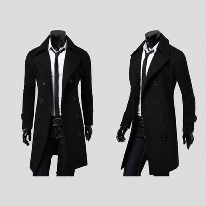 Sevanno | Double-Breasted Wool Coat