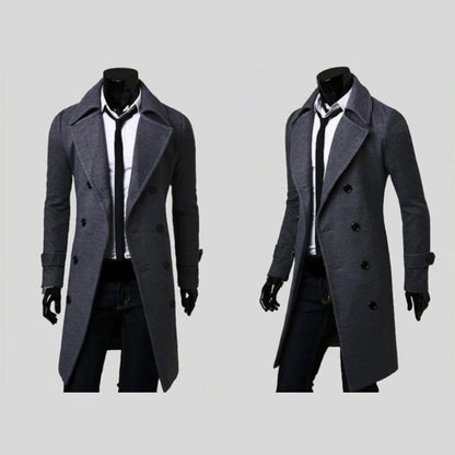 Sevanno | Double-Breasted Wool Coat