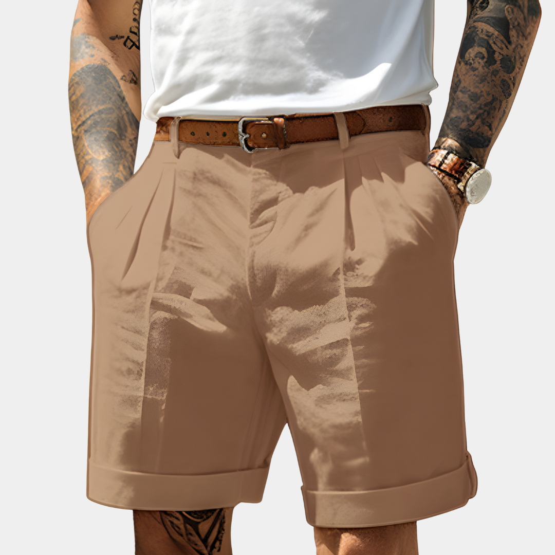 Sevanno | Elegant Breathable Cotton Bermuda Shorts