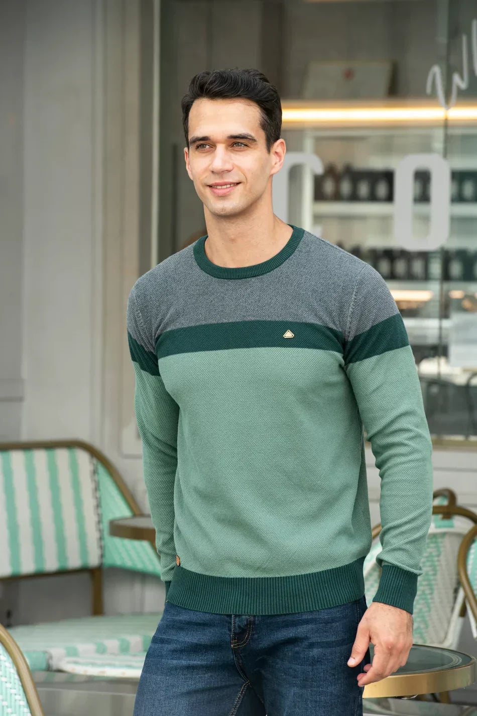 Sevanno | Men’s Crew-Neck Sweater