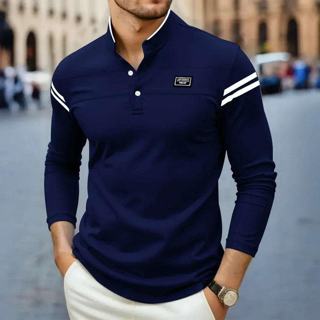 Sevanno | Modern Men’s Long-Sleeve T-Shirt