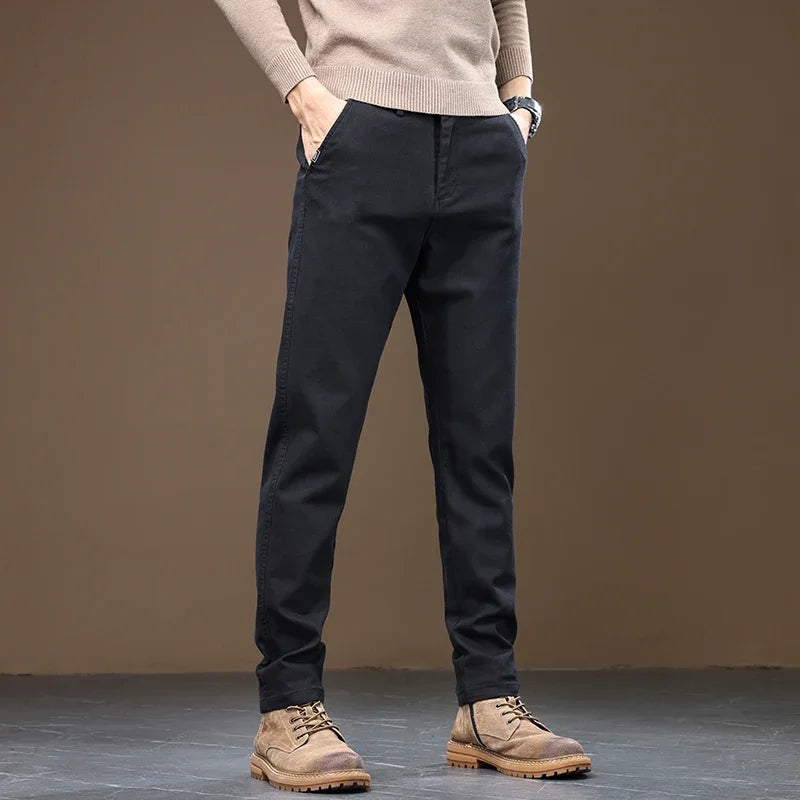 Sevanno | Men’s Casual Straight-Leg Trousers