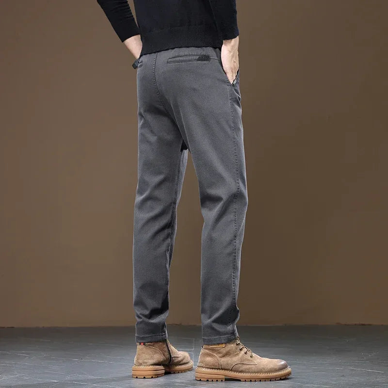Sevanno | Men’s Casual Straight-Leg Trousers