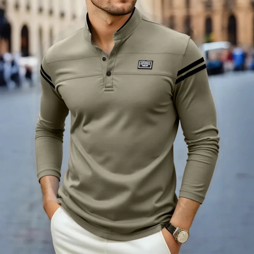 Sevanno | Modern Men’s Long-Sleeve T-Shirt
