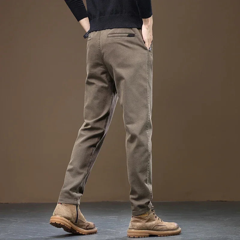 Sevanno | Men’s Casual Straight-Leg Trousers